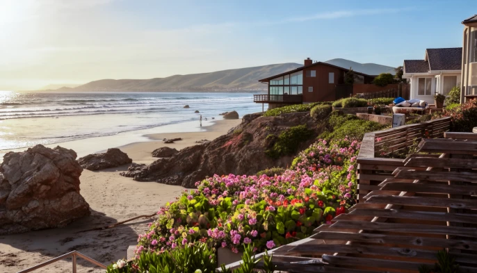 Refined listing image showing coastal property setting.